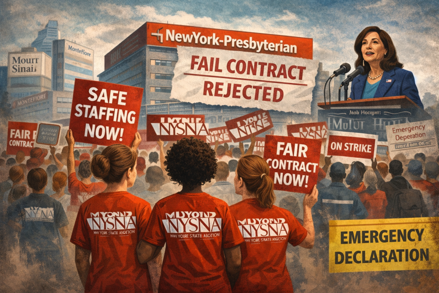 नर्स आन्दोलन: माउन्ट साइनाइ र मोन्टेफिओरेमा टुङ्गियो, प्रेस्बिटेरियनमा टुङ्गिएन